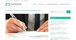 Desktop Screenshot of caseclothesed.com